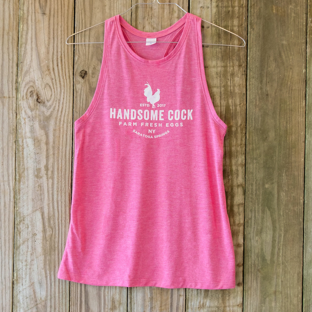 Pink HCF Flowy Racerback Tank Top - Special Edition