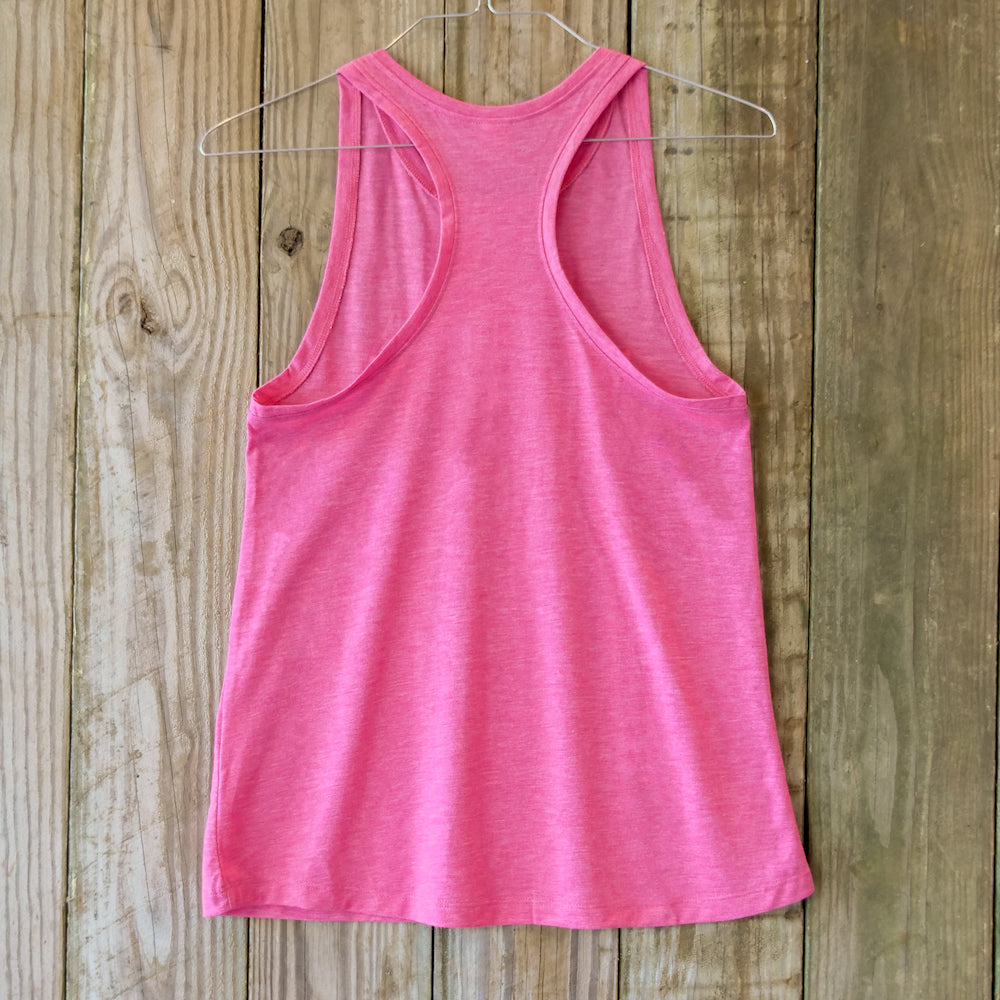 Pink HCF Flowy Racerback Tank Top - Special Edition